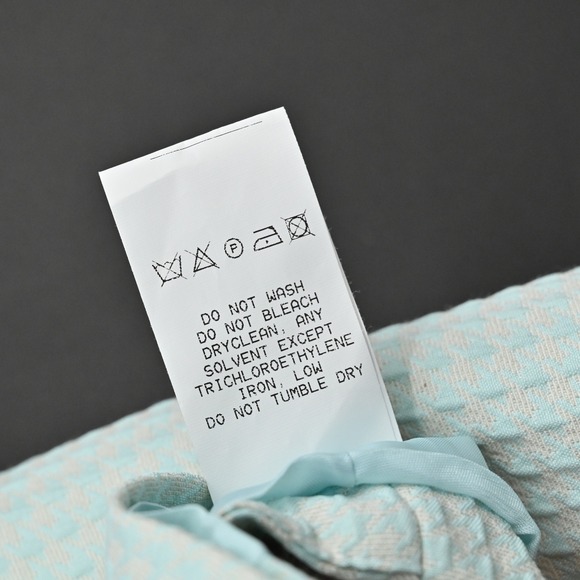 Monica Ricci Womens Textured Blazer Size 4 Light Green Peplum Hem Italy Chic‎ - Picture 9 of 15